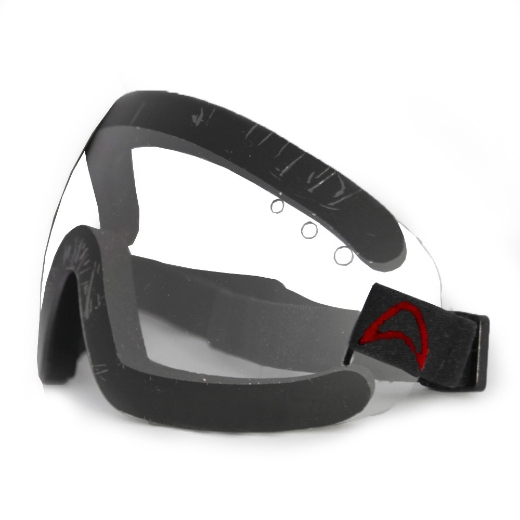 Akando Vision Goggles front view with clear polycarbonate lens