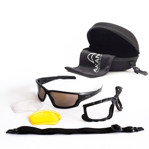 Akando Suaer 2 sunglasses with all the parts included